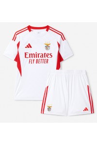 Fotbalové Dres Benfica Dětské Třetí Oblečení 2025-26 Krátký Rukáv (+ trenýrky)